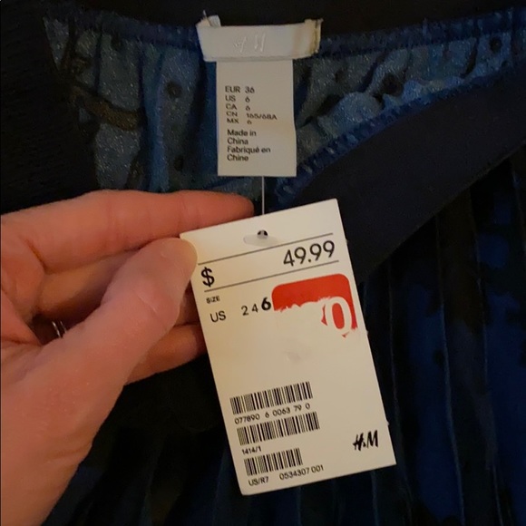 BRAND NEW ❤️ H&M Pleaded Skirt - Picture 2 of 3
